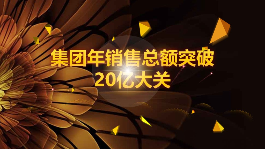 公司年度盛典年终总结暨颁奖典礼PPT模板2