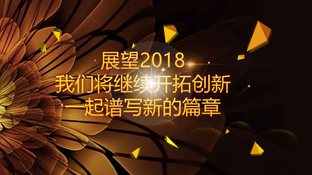 公司年度盛典年终总结暨颁奖典礼PPT模板3