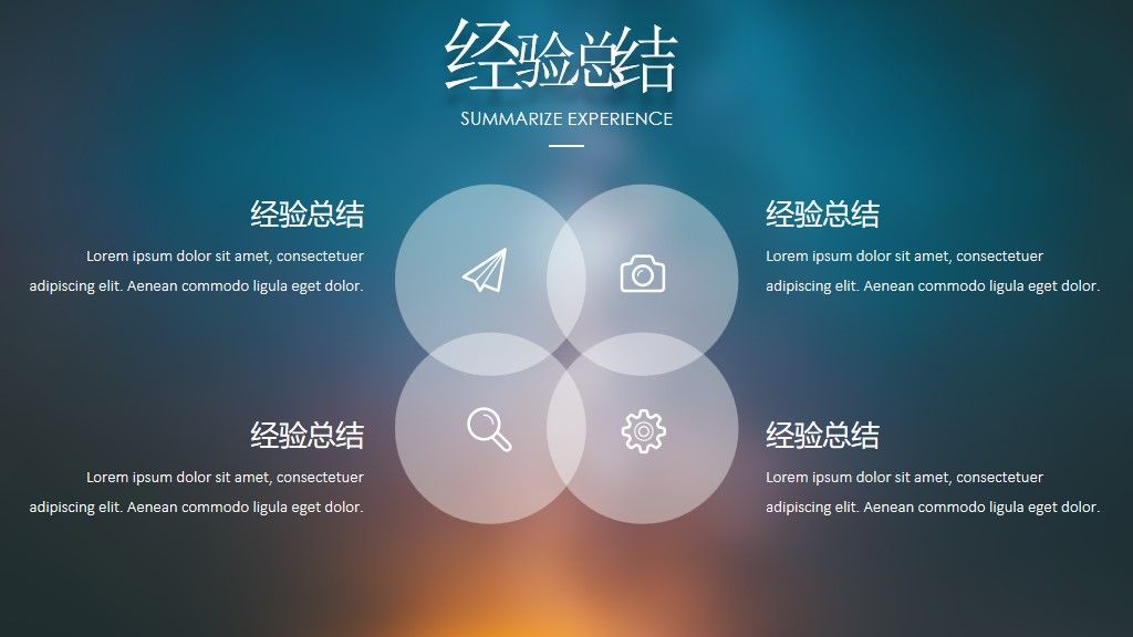 工作总结未来计划通用PPT模板7
