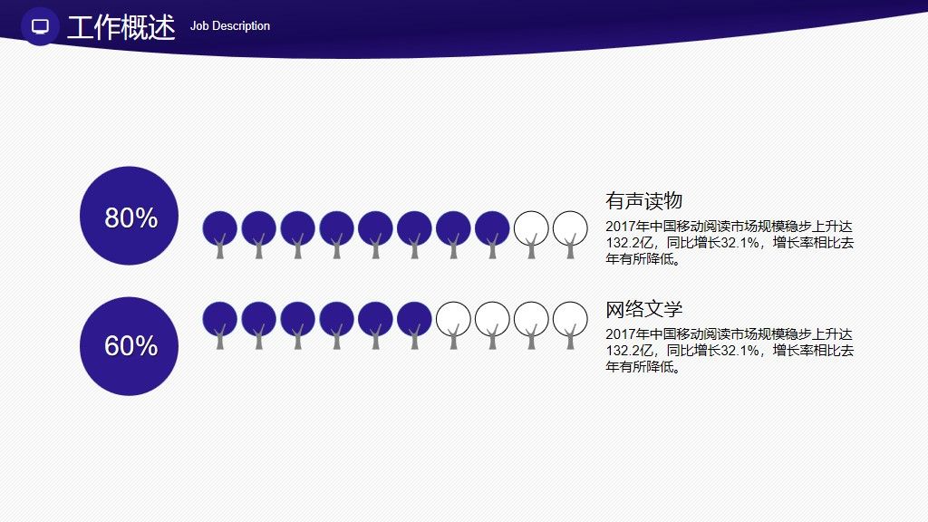 商务工作总结通用PPT模板3