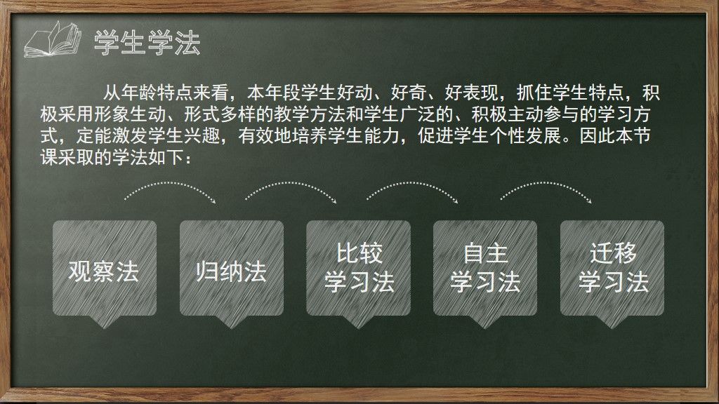 精美教师说课试讲教学通用PPT模板5