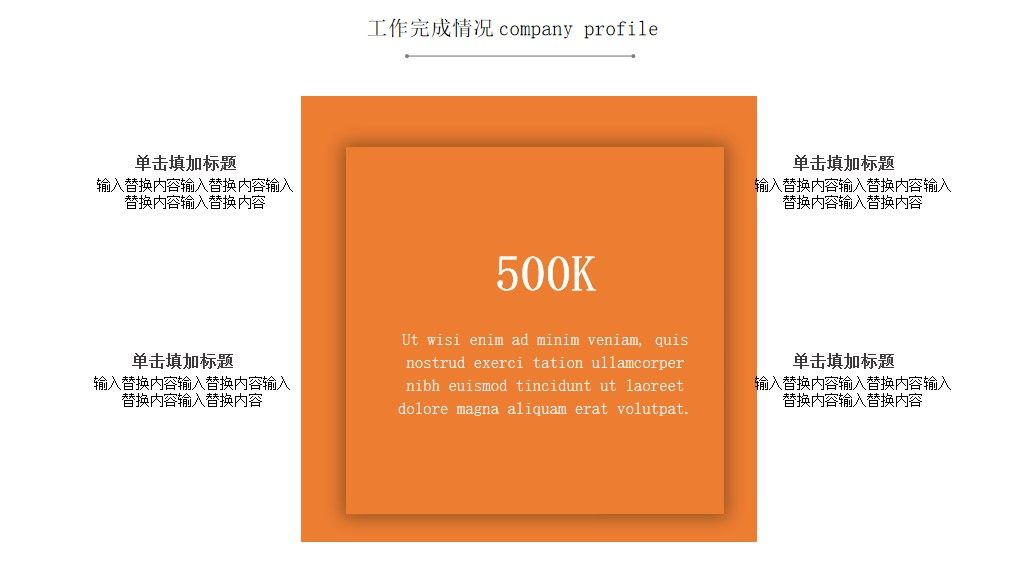 愚人节年终工作总结PPT模板6