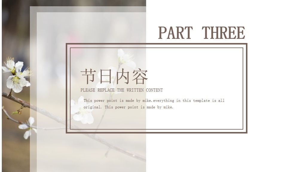 浪漫白色情人节活动策划通用PPT模板8
