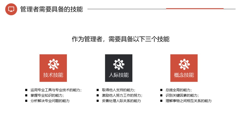 商务风管理培训工作效率能力提升PPT模板2