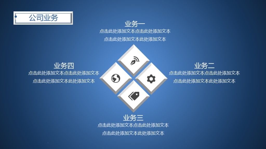 蓝色大气商业项目计划书PPT模板6