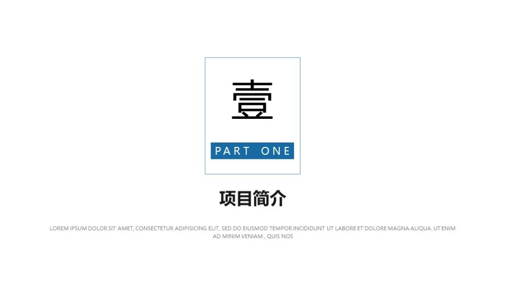 商业策划计划书通用PPT模板2