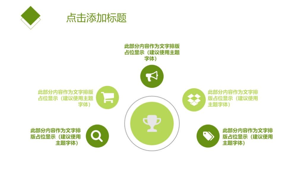 简约风春季踏青春游活动策划通用PPT模板5