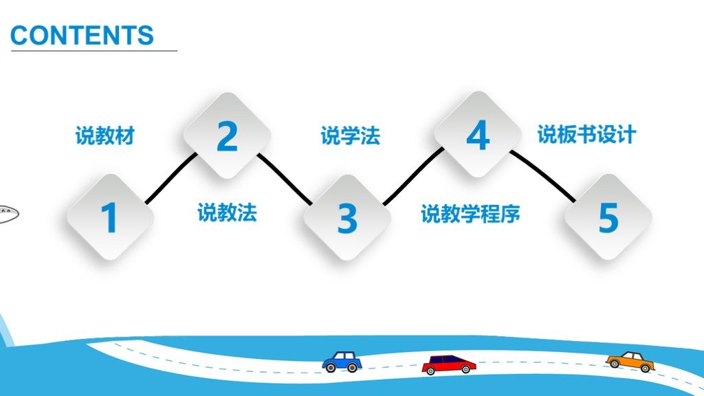彩色卡通教育教学教师演讲ppt模板2