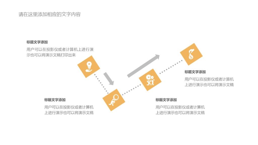 商务风企业员工团队目标计划管理培训PPT模板4