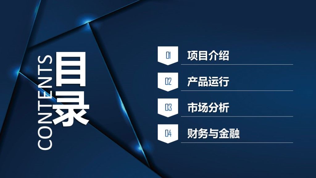 简约大气项目策划商业方案计划书ppt模板2