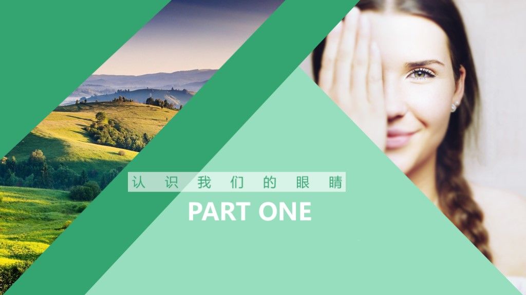 全国爱眼日保护视力公益宣传PPT模板3