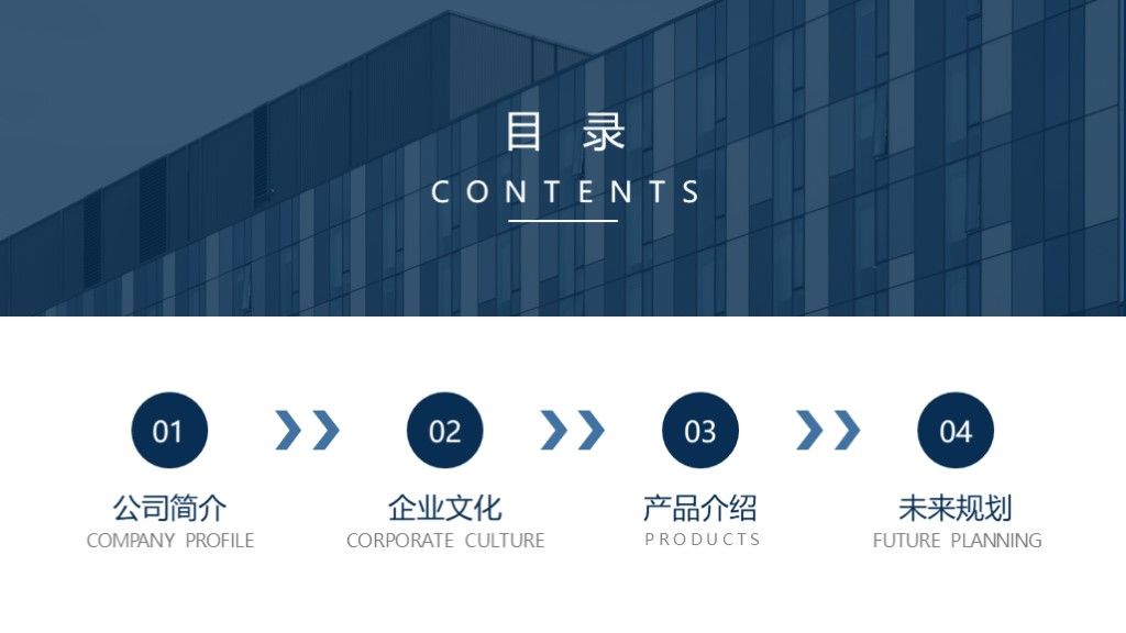 简约大气企业宣传介绍推广通用PPT模板2