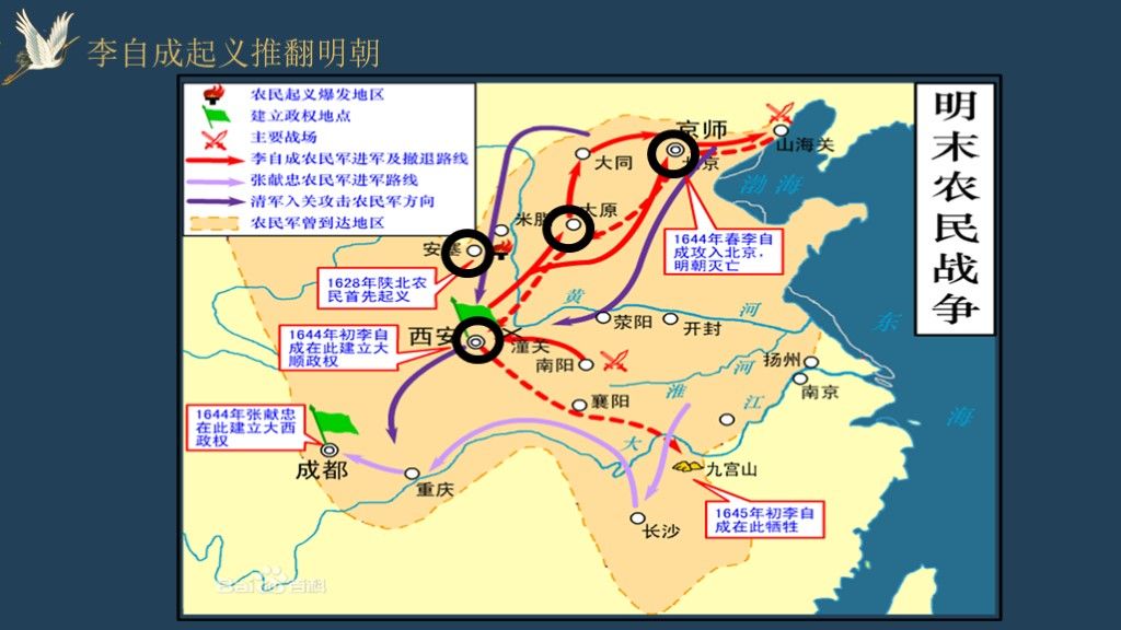 明朝的灭亡七年级历史下册第17课---历史课件PPT模板5