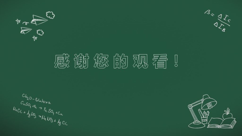 手绘黑板风数学教学公开课通用PPT模板10