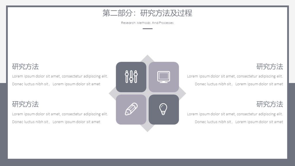 毕业论文答辩开题报告本科答辩PPT模板5