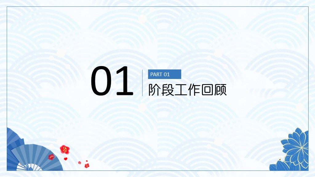 小清新述职报告工作总结汇报PPT模板3
