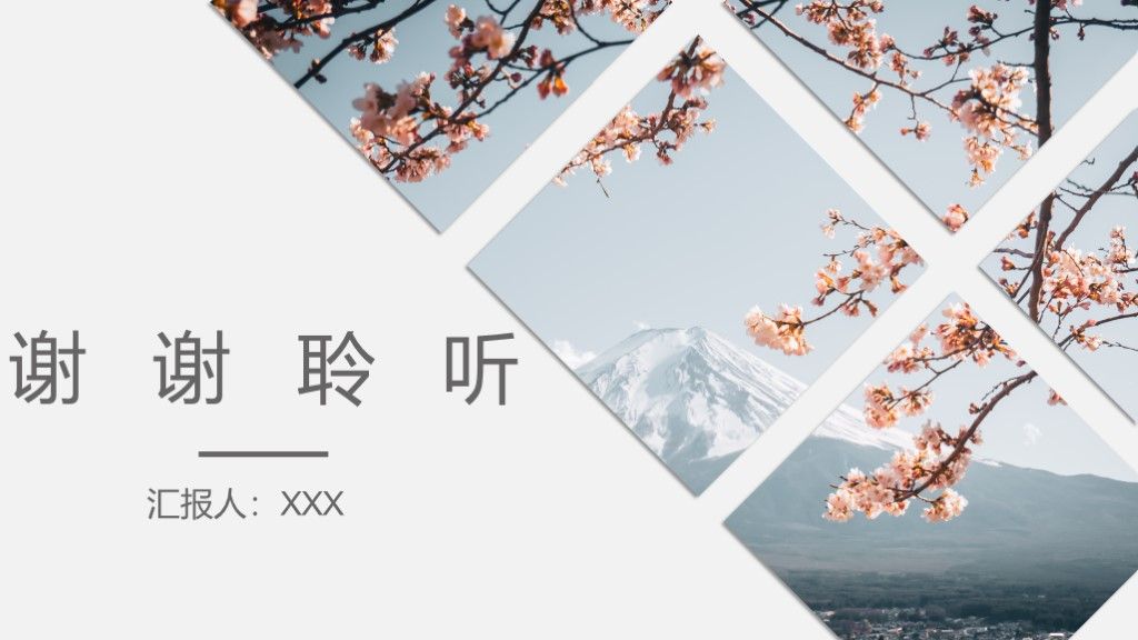 旅游体验报告总结汇报PPT模板10