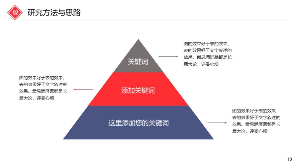 简约商务红蓝毕业答辩ppt模板通用学科6