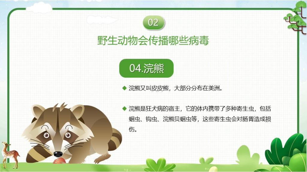 世界野生动植物日主题教育PPT模板7