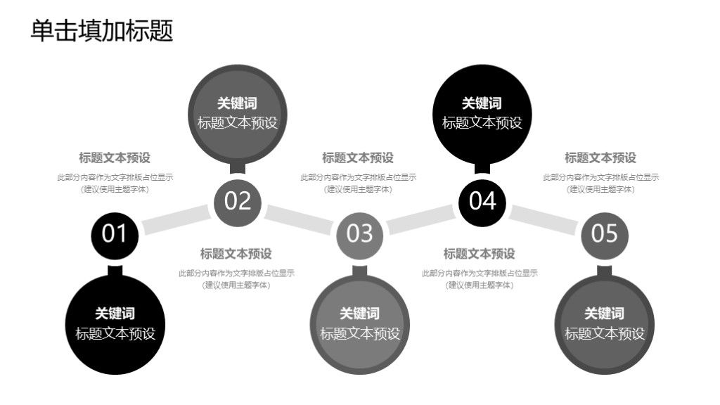 简约风岗位晋升竞聘述职报告通用PPT模板4