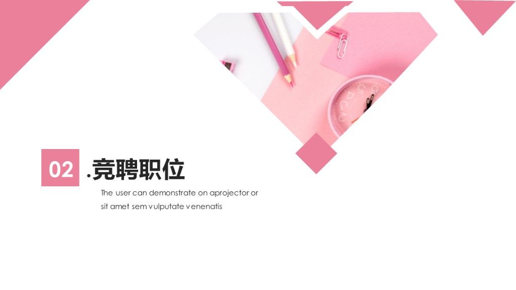 商务风个人竞聘个人求职个人述职报告通用PPT模板5