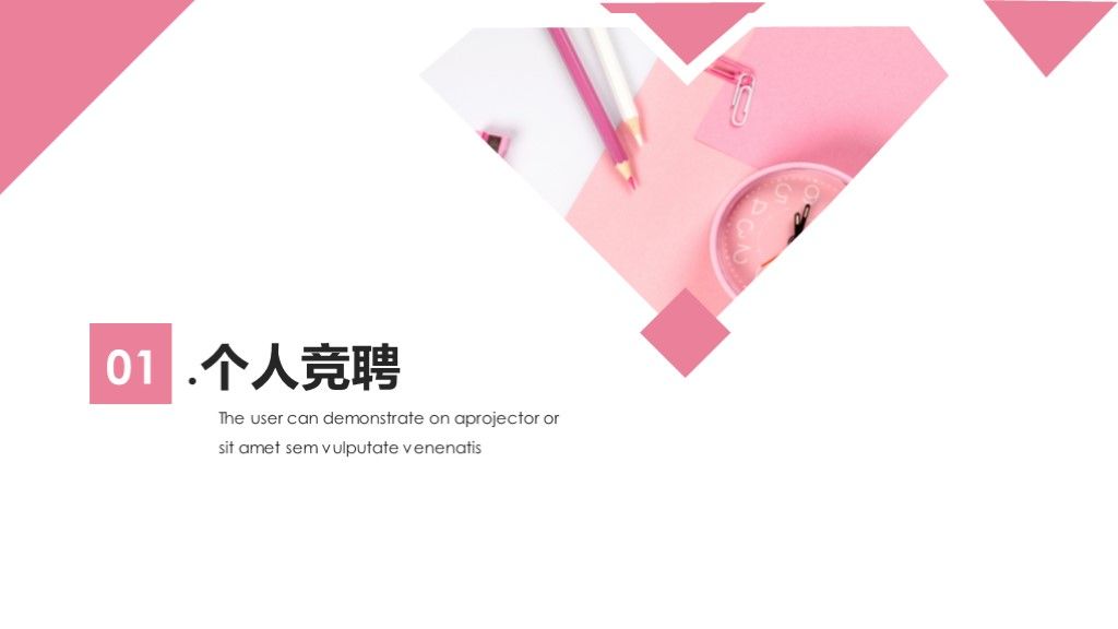 商务风个人竞聘个人求职个人述职报告通用PPT模板2