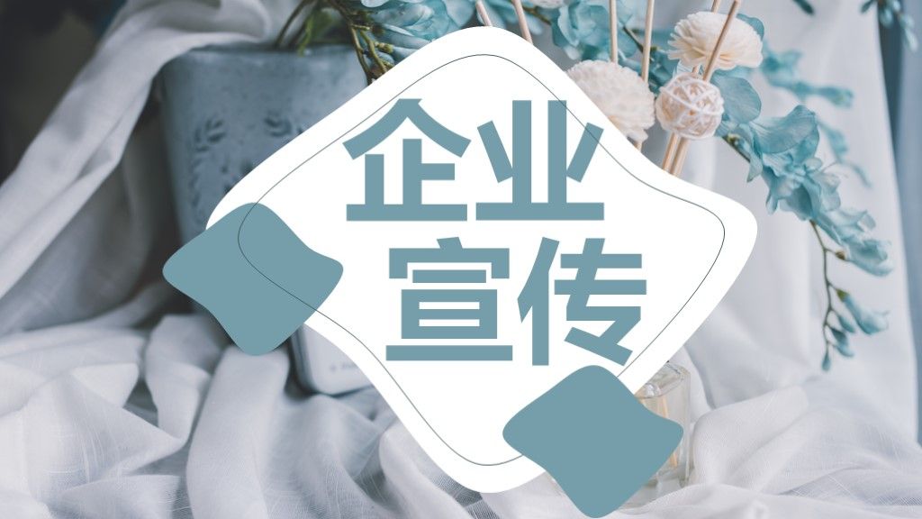 商务风企业文化宣传产品推广商业计划书通用PPT模板1