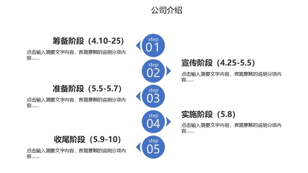 商务风竞聘述职报告工作汇报通用PPT模板4