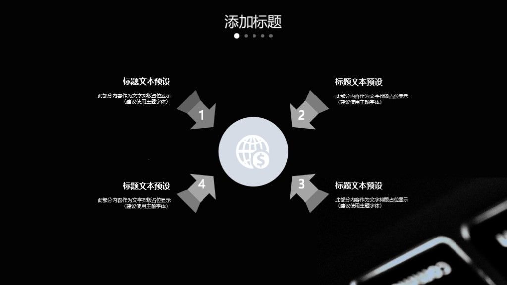 商务风科技创新工作总结商务汇报通用PPT模板3