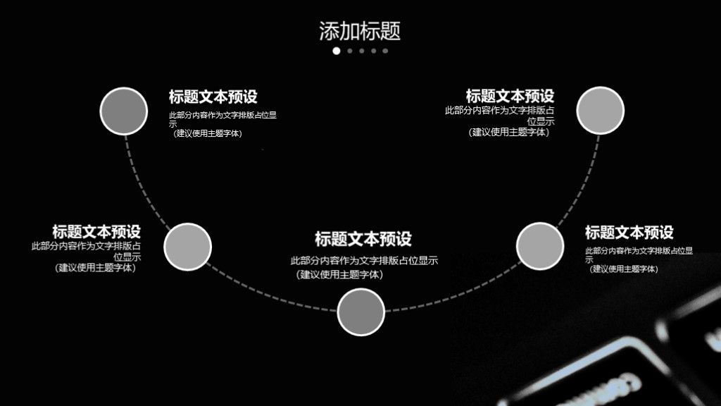 商务风科技创新工作总结商务汇报通用PPT模板5