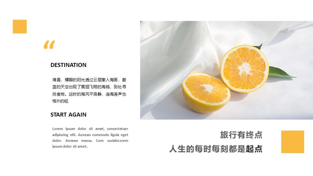 小清新青春纪念册回忆录通用PPT模板6