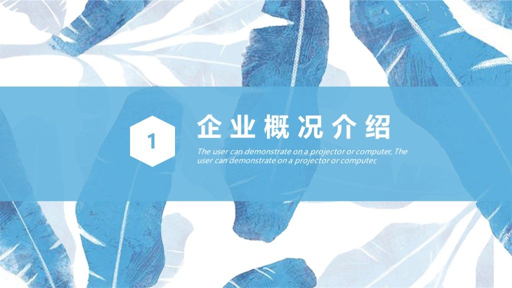 商务风公司企业宣传介绍策划通用PPT模板2