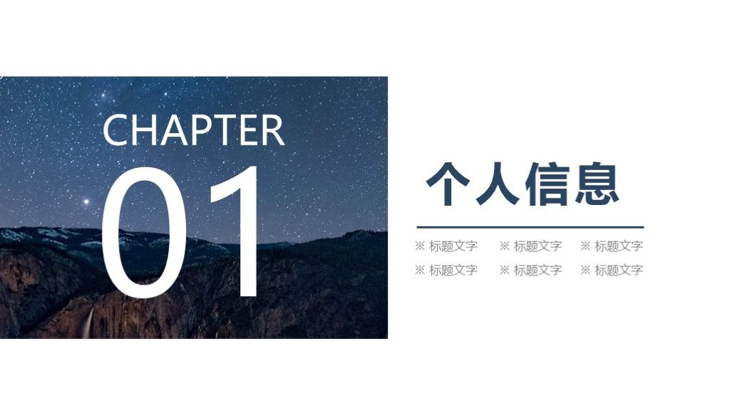 商务风个人求职竞聘演讲通用PPT模板2