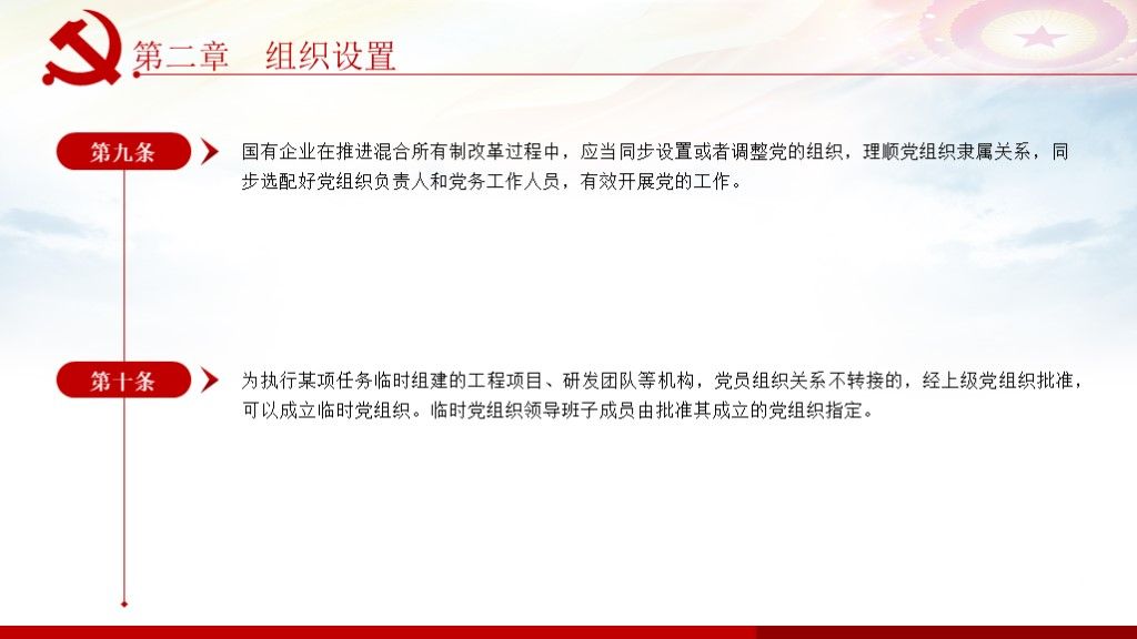 中国共产党国有企业基层组织工作条例全面学习解读PPT课件6