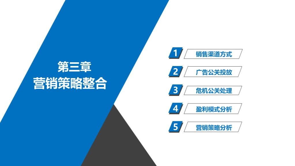 商务风商业项目融资计划书PPT模板7