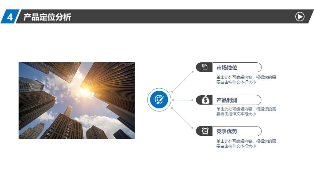商务风商业项目融资计划书PPT模板6