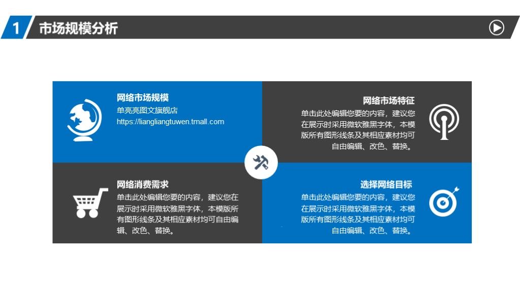 商务风商业项目融资计划书PPT模板5