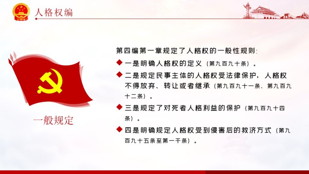 学习解读中华人民共和国民法典课件PPT模板7