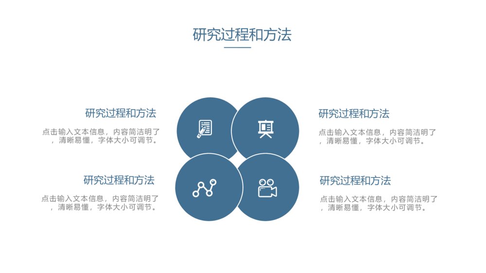 蓝色极简风毕业答辩PPT模板10