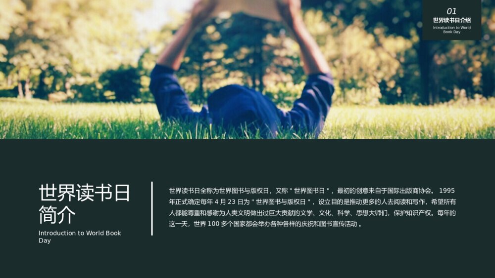 读书节团日活动策划PPT模板4