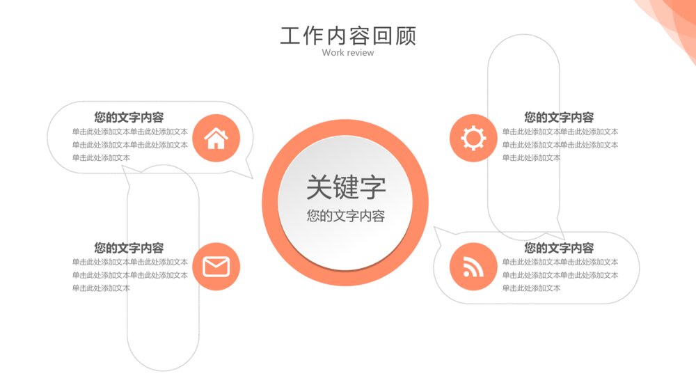 粉红色简约风工作汇报PPT7