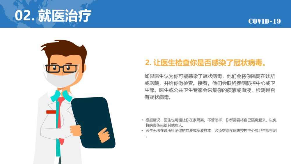 疫情防护指南 新型冠状病毒防护手册9