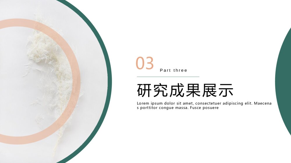 简约风清新素雅开题报告毕业论文答辩PPT10