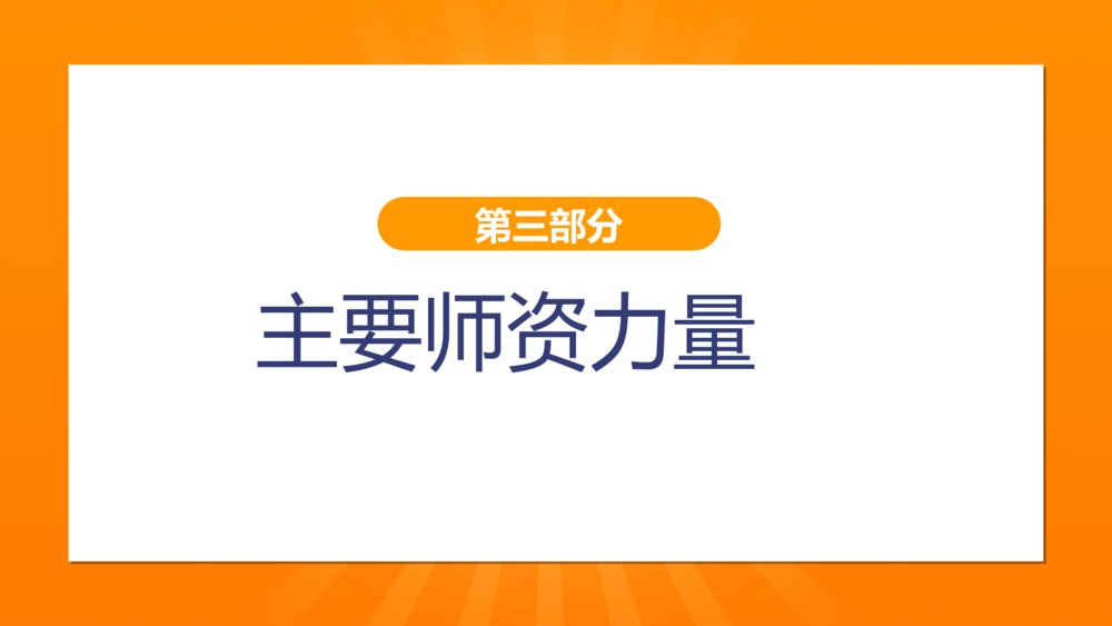 橙色职业教育培训招生ppt模板9