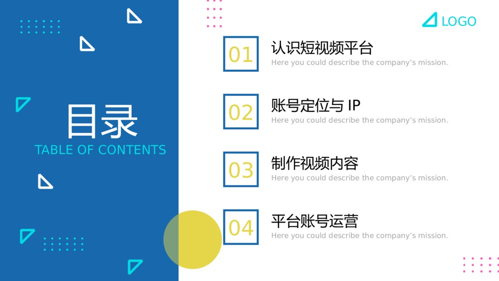短视频抖音快手运营策划指导手册PPT2