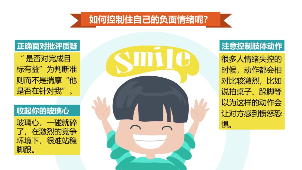 别让老板关心你的情绪PPT作品10