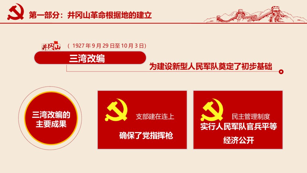不忘初心党建党课PPT模板7
