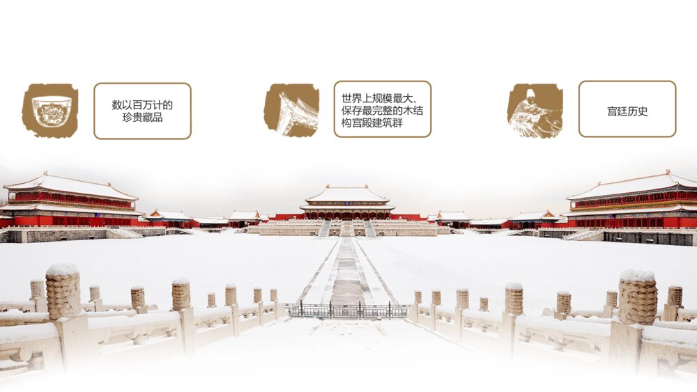 北京名胜古迹旅游景点介绍PPT模板6
