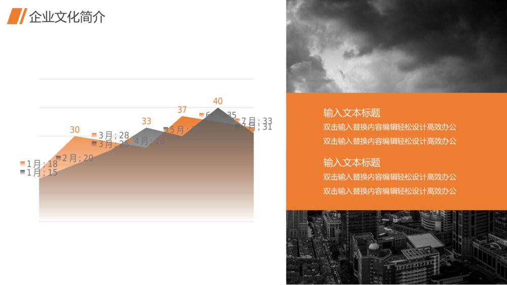 大气企业宣传介绍产品发布PPT模板7