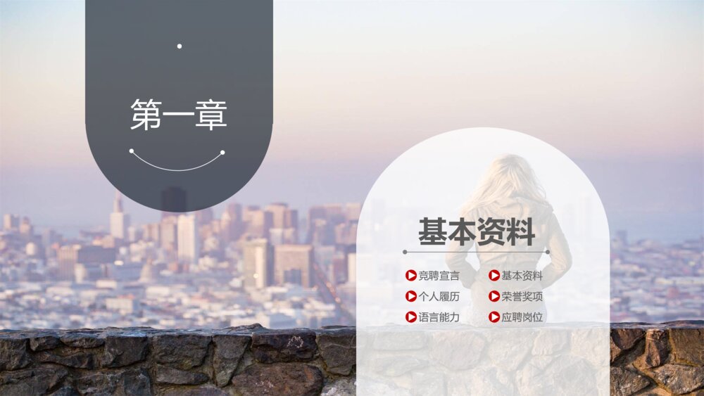 时尚大气岗位竞聘述职PPT模板3
